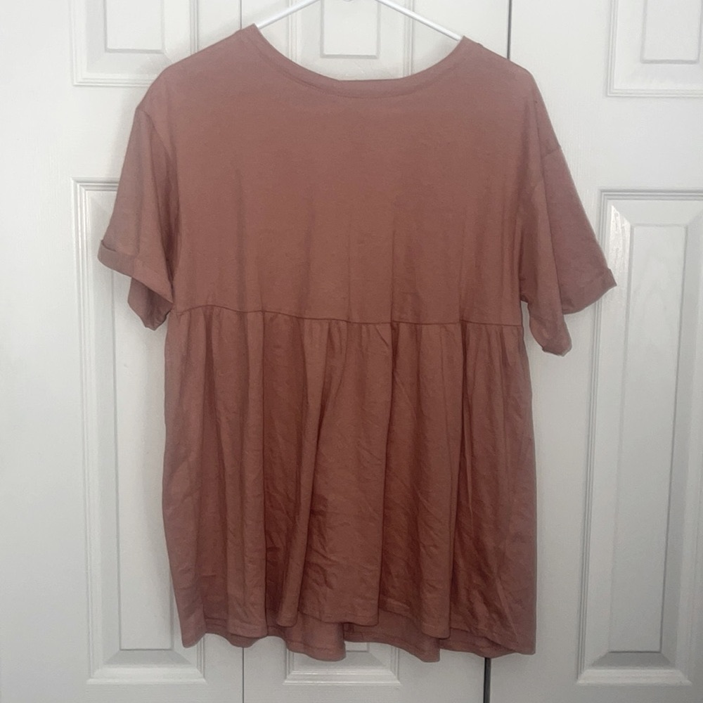 DRESS UP baby doll short sleeve tee
